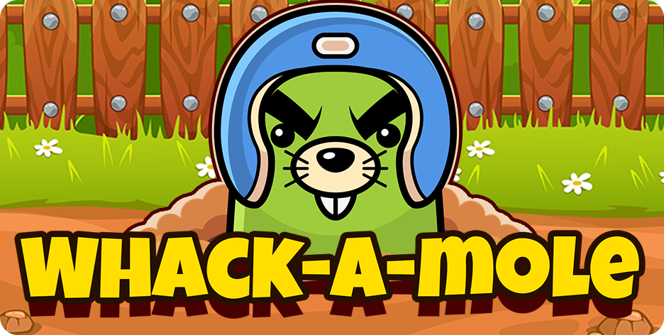 Klikk her for å spille Whack a mole